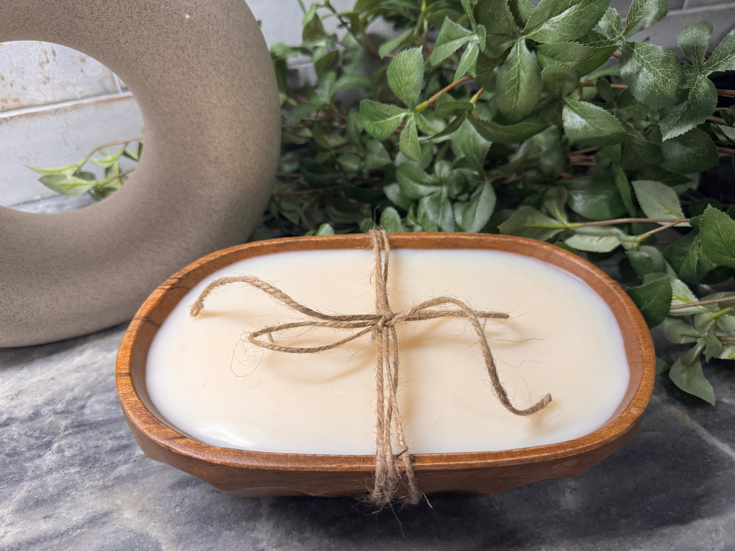 Dough Bowl Candle
