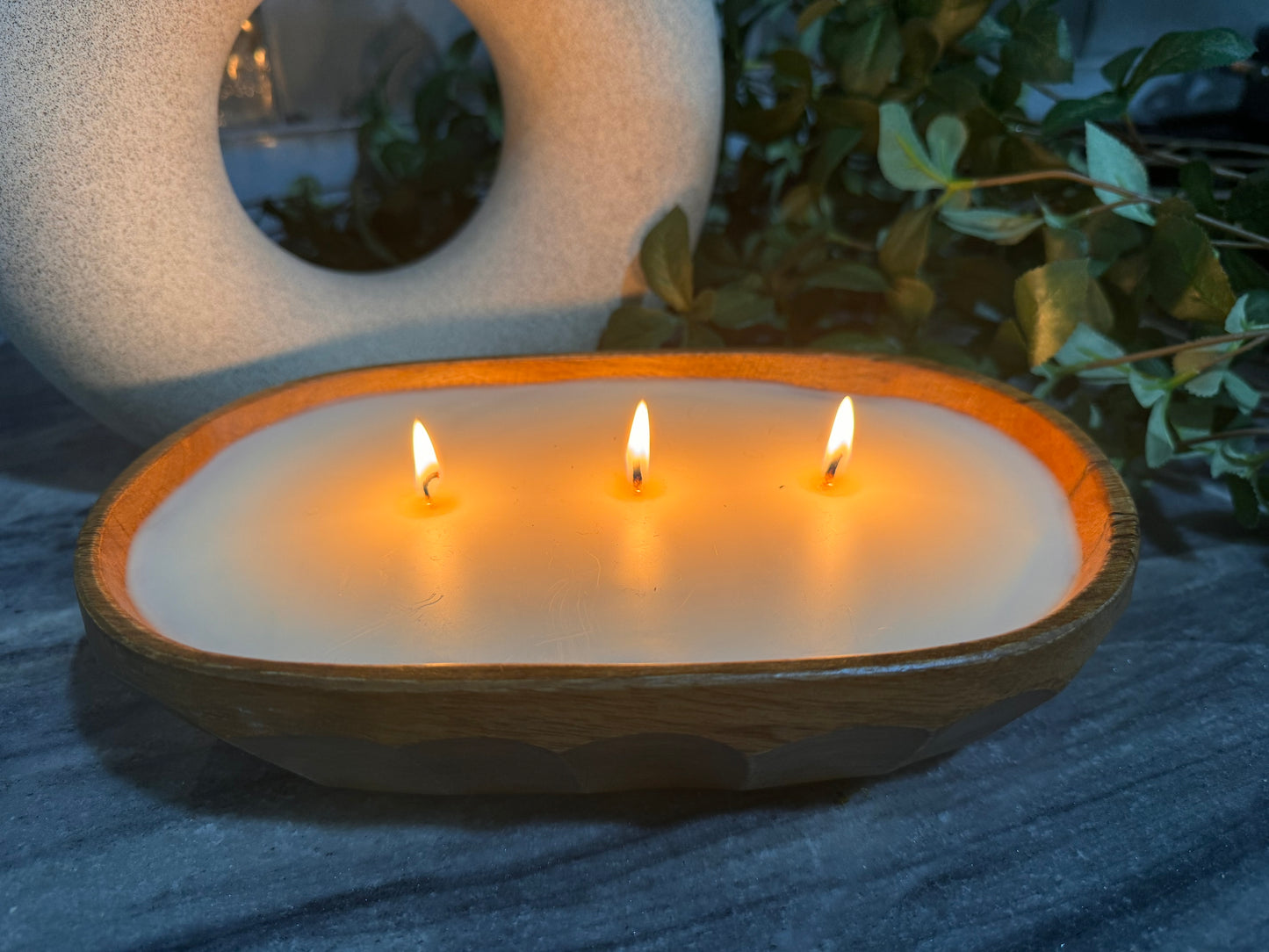 Dough Bowl Candle