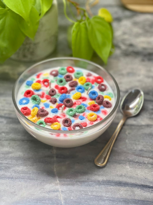 Cereal Bowl Candle